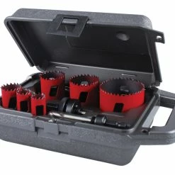 MK Morse MHS03U - BiMetal Hole Saw Kit Utility 8PC