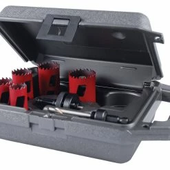 MK Morse MHS05M - BiMetal Hole Saw Kit Mechanical 7PC