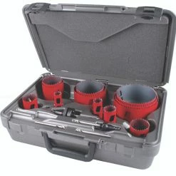 MK Morse MHS16P - BiMetal Hole Saw Kit Plumbing 16PC