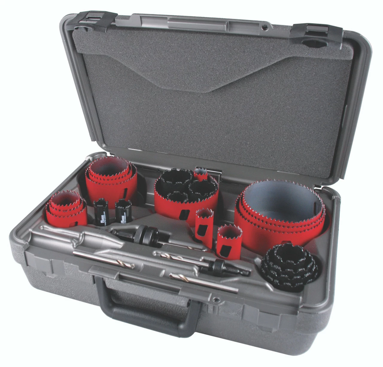 MK Morse MHSPLU01 - BiMetal Hole Saw/Carbide Grit Edge Kit, 28PC 3 MK Morse MHSPLU01 - BiMetal Hole Saw/Carbide Grit Edge Kit, 28PC