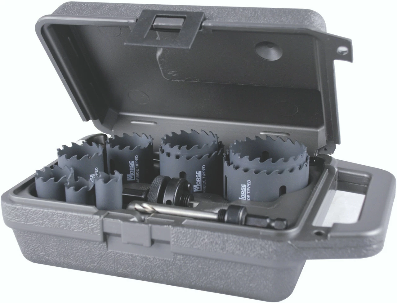 MK Morse MHST100 - Carbide Tipped Hole Saw Kit, Maintenance 11PC 3 MK Morse MHST100 - Carbide Tipped Hole Saw Kit, Maintenance 11PC