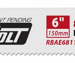 MK Morse RBAE91115T50 - Recip Saw Blade (BiMetal) "Advanced Edge Bolt" 9" x 0.035" 11/15TPI 50/Pack
