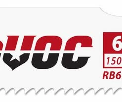 MK Morse RB126206T20 - Recip Saw Blade (BiMetal) "Havoc" 12" x 0.062" 6TPI 20/Pack