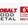 MK Morse RB81014T05 - Recip Saw Blade (BiMetal) "Master Cobalt Hybrid" 8" x 0.035" 10/14TPI 5/Pack 1 MK Morse RB81014T05 - Recip Saw Blade (BiMetal) "Master Cobalt Hybrid" 8" x 0.035" 10/14TPI 5/Pack -MK Morse Shop MorseHYBRID RB610 18119.1581735510.1280.1280