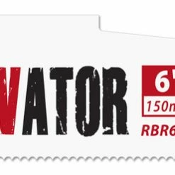 MK Morse RBR662811T20 - Recip Saw Blade (BiMetal) "Renovator" 6" x 0.062" 8/11TPI 20/Pack