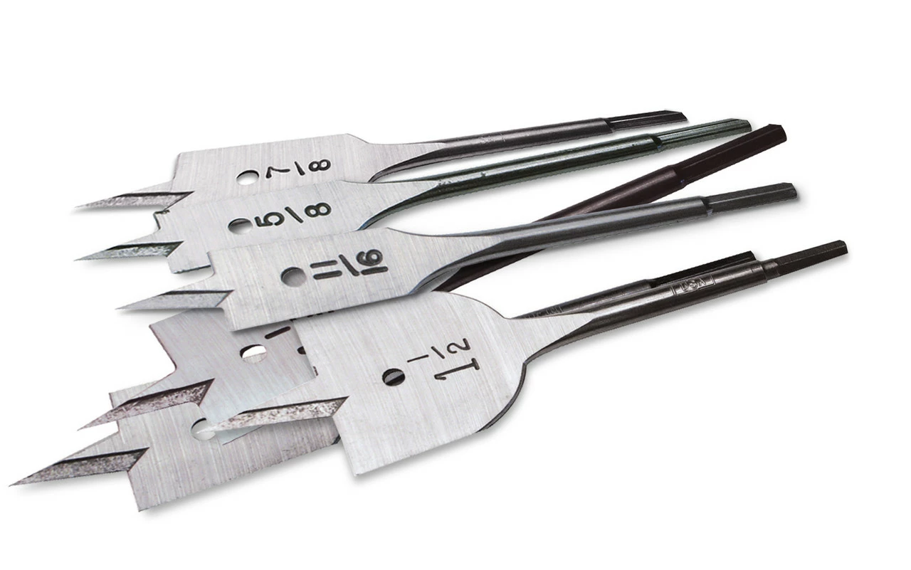 MK Morse WSB1375 - Spade Bit 1-3/8" 10/Pack 3 MK Morse WSB1375 - Spade Bit 1-3/8" 10/Pack